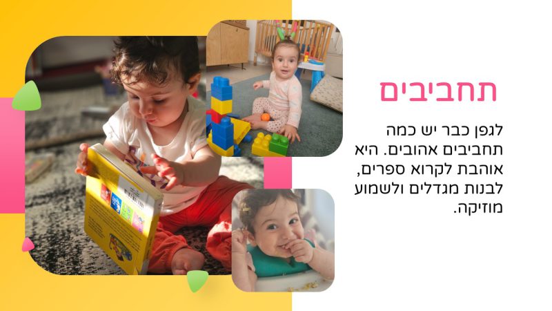 מצגת בעברית להורדה יום הולדת שנה